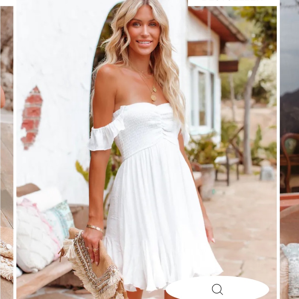 Vici dolls white dress